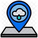 Rainy Location  Icon