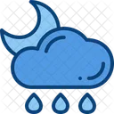 Rainy night  Icon