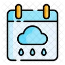 Calendar Date Cloud Icon
