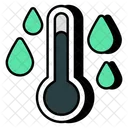 Rainy Temperature  Icon