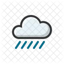 Rainy Cloud Forecast Icon