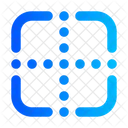 Radius All Dotted Ui Interface Do Usuario Ícone