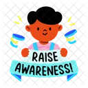 Raise Awareness Educate Knowledge Icon