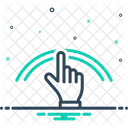Raise finger  Icon