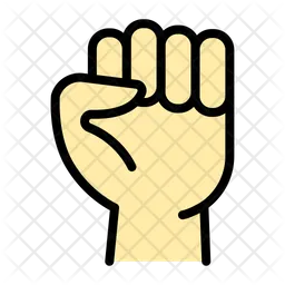 Raise Fist  Icon