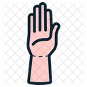 Raise Hand Raising Finger Hand Icon