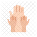 Raise Hand Hand Hand Gesture Icon