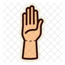 Raise Hand Raising Finger Hand Icon