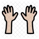 Raise your hands  Icon