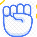 Raised fist  Icon