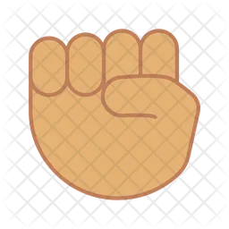 Raised fist  Icon