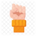 Raised Fist Power  Icon