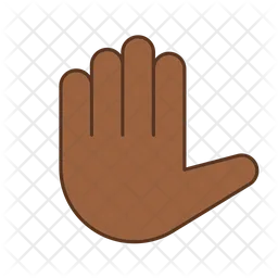 Raised hand  Icon