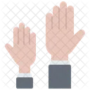 Raised Hand  Icon