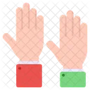 Raised Hands  Icon