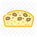 Raisin Bun Food Icon