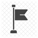 Raising Flag  Icon