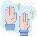 Raising Hand  Icon