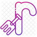 Rake Alphabet Shape And Symbol Icon