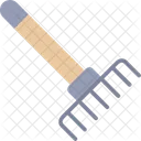 Rake Tool Agriculture Farming Icon