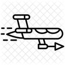 Start Rakete Raketenstart Symbol