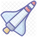 Rakete Geschoss Projektil Icon