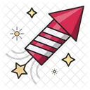 Rakete Feuerwerk Feier Symbol