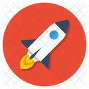 Rakete Geschoss Projektil Icon