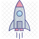 Planet Rakete Shuttle Icon