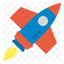 Rakete Raumschiff Start Symbol