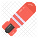 Atomrakete Rakete Waffe Symbol