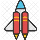 Rakete Raumschiff Raketenstart Symbol