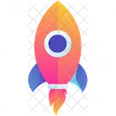 Rakete Raumschiff Start Symbol
