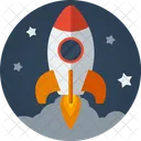 Rakete Start Boost Symbol