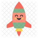 Rakete Emoji Emoticon Emotion Symbol
