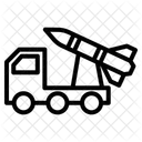 Raketen-LKW  Symbol