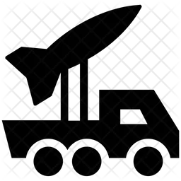 Raketen-LKW  Symbol