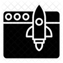 Raketen Website Start Website Start Symbol