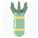 Xbombe Waffe Krieg Symbol
