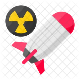 Raketenexplosion  Symbol