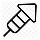 Raketenfeuerwerk Feuerwerkskorper Stern Symbol