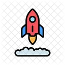 Raketenfliegen  Symbol