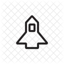 Rakete Start Weltraum Symbol