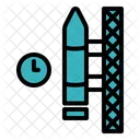 Raketenstartzeit  Symbol