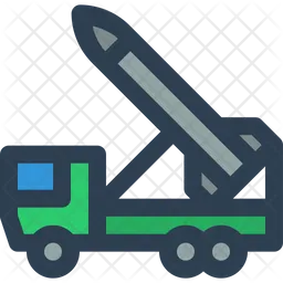 Raketenwerfer-LKW  Symbol