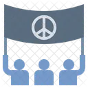 Rally Protest Peace Icon