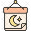 Ramadan Islam Calendar Icon