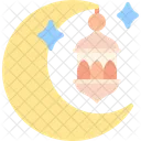 Ramadan Crescent Moon Islam Icon