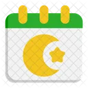 Ramadan Date Calendar Icon