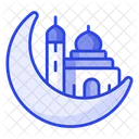 Ramadan Moon Crescent Icon